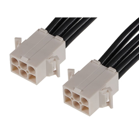 Molex Wire Connector, 14 AWG Max, Bare, Nylon Insulation, 600 V AC/DC, 12 A 2162921062